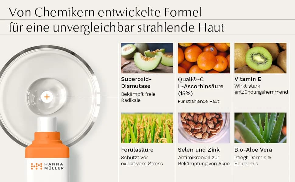 Vitamin C für das Gesicht: Anti-Aging und strahlende Haut ohne Mühe