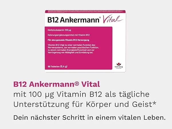 Vitamin B12 Ankermann: Anwendung, Dosierung und wichtige Hinweise